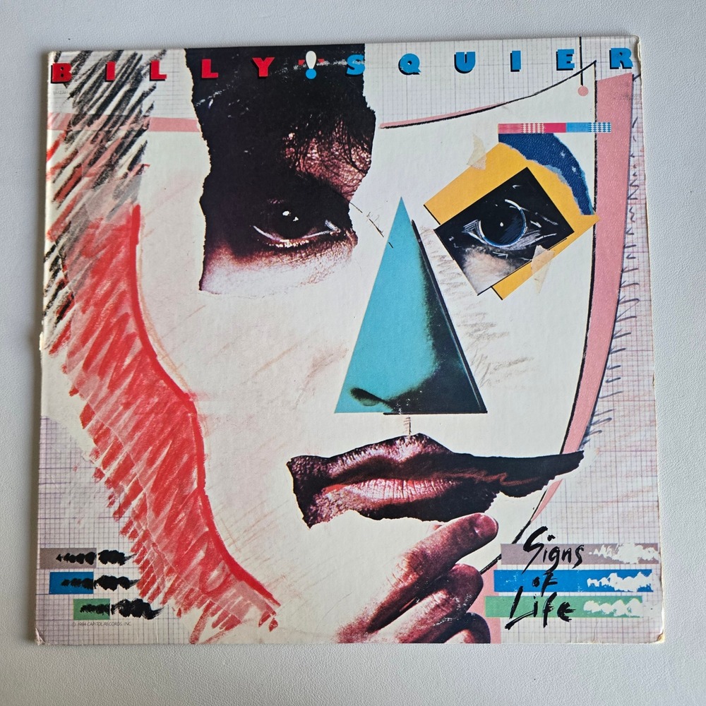 Billy Squier Signs of Life Vinyl LP 1984 Capitol Records SJ-12361 Rock Me Tonite